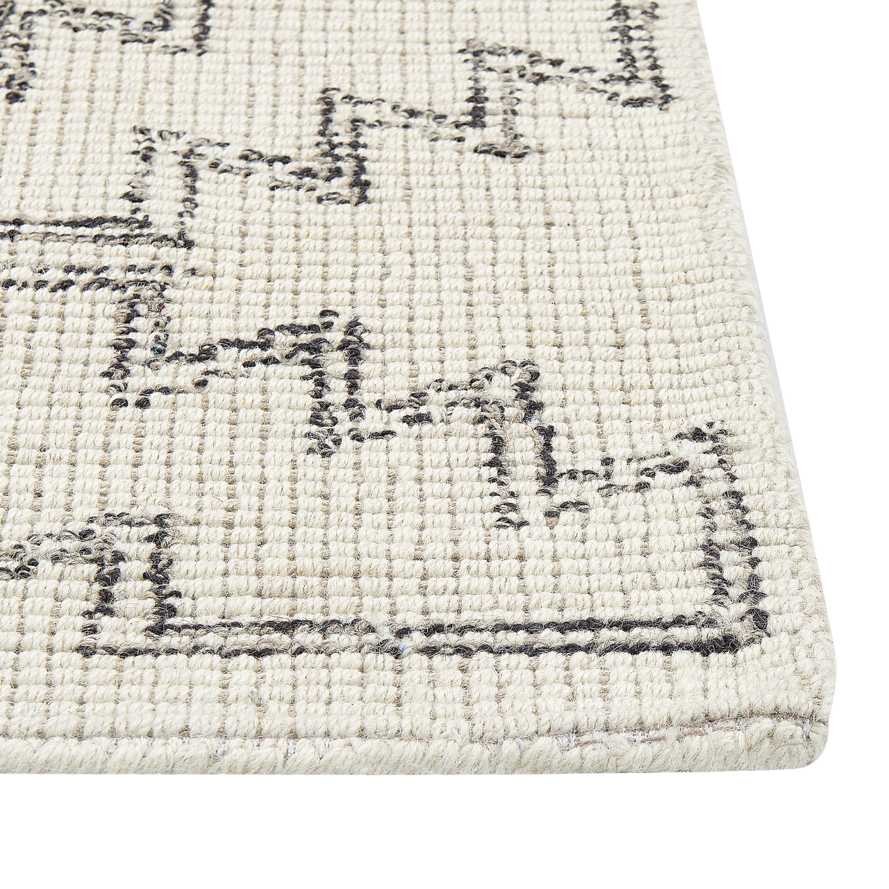 URLA Rug Beige 140 x 200 cm Wool [5]