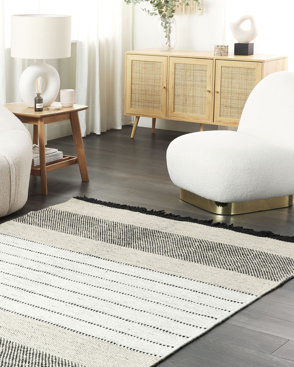 YAZLIK Rug Beige 160 x 230 cm Wool [1]