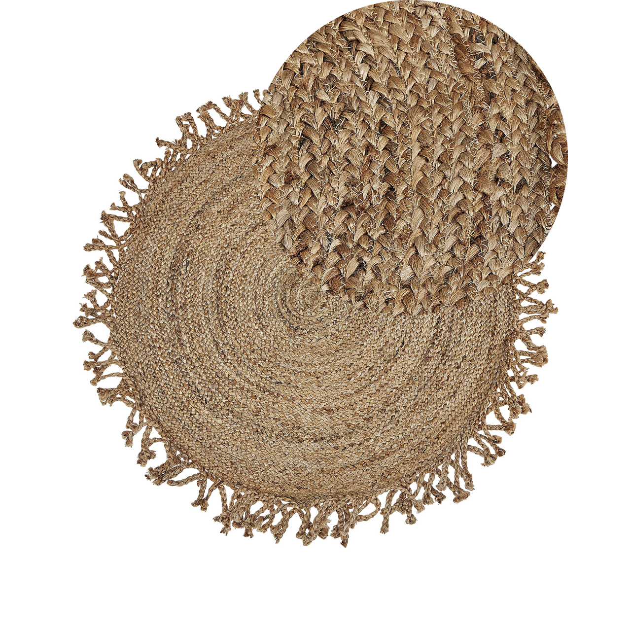 Covor ZONGULDAK Bej ø 120 cm Iută [2]
