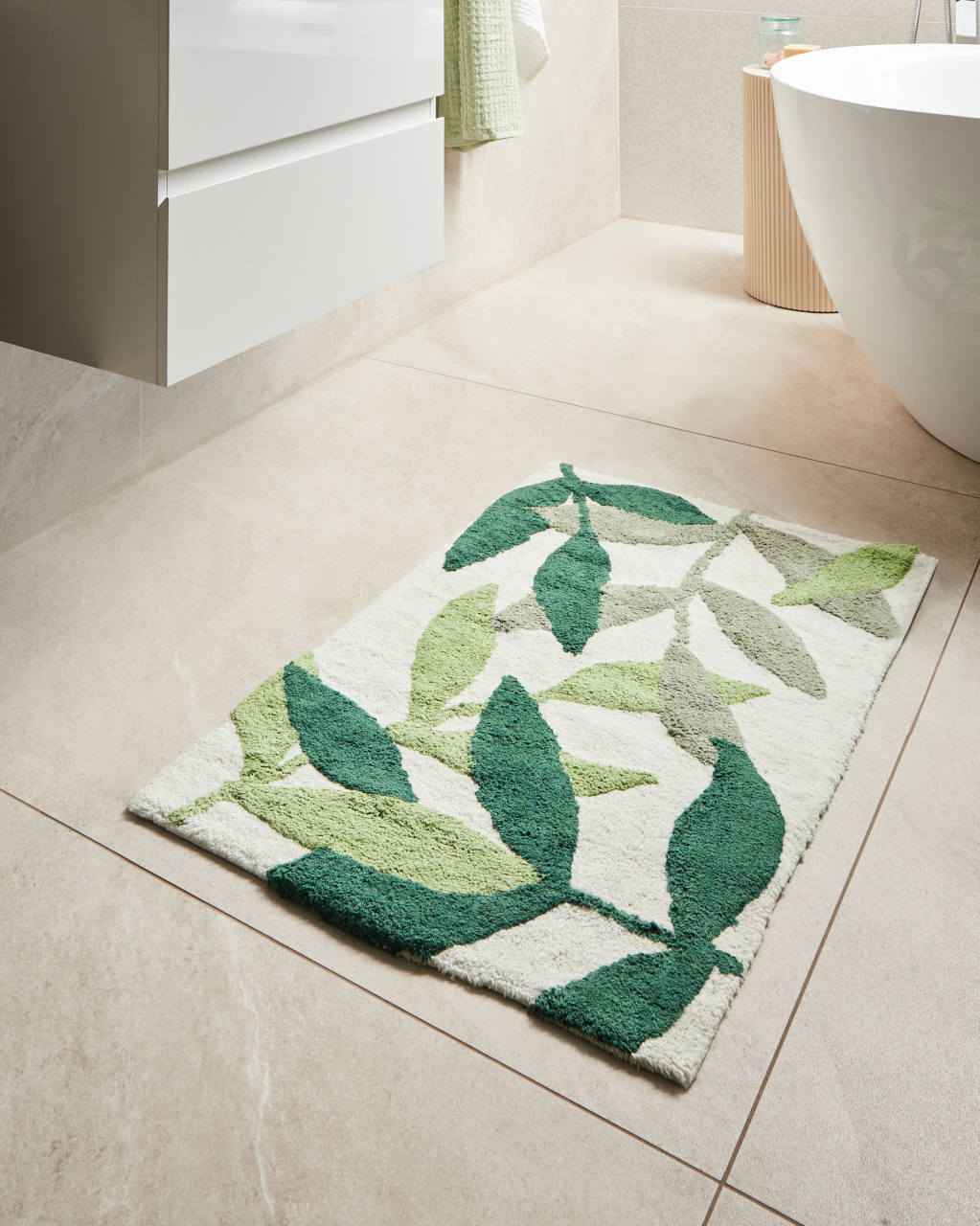 Covoraș de baie ASAN Verde 60 x 90 cm Bumbac [1]