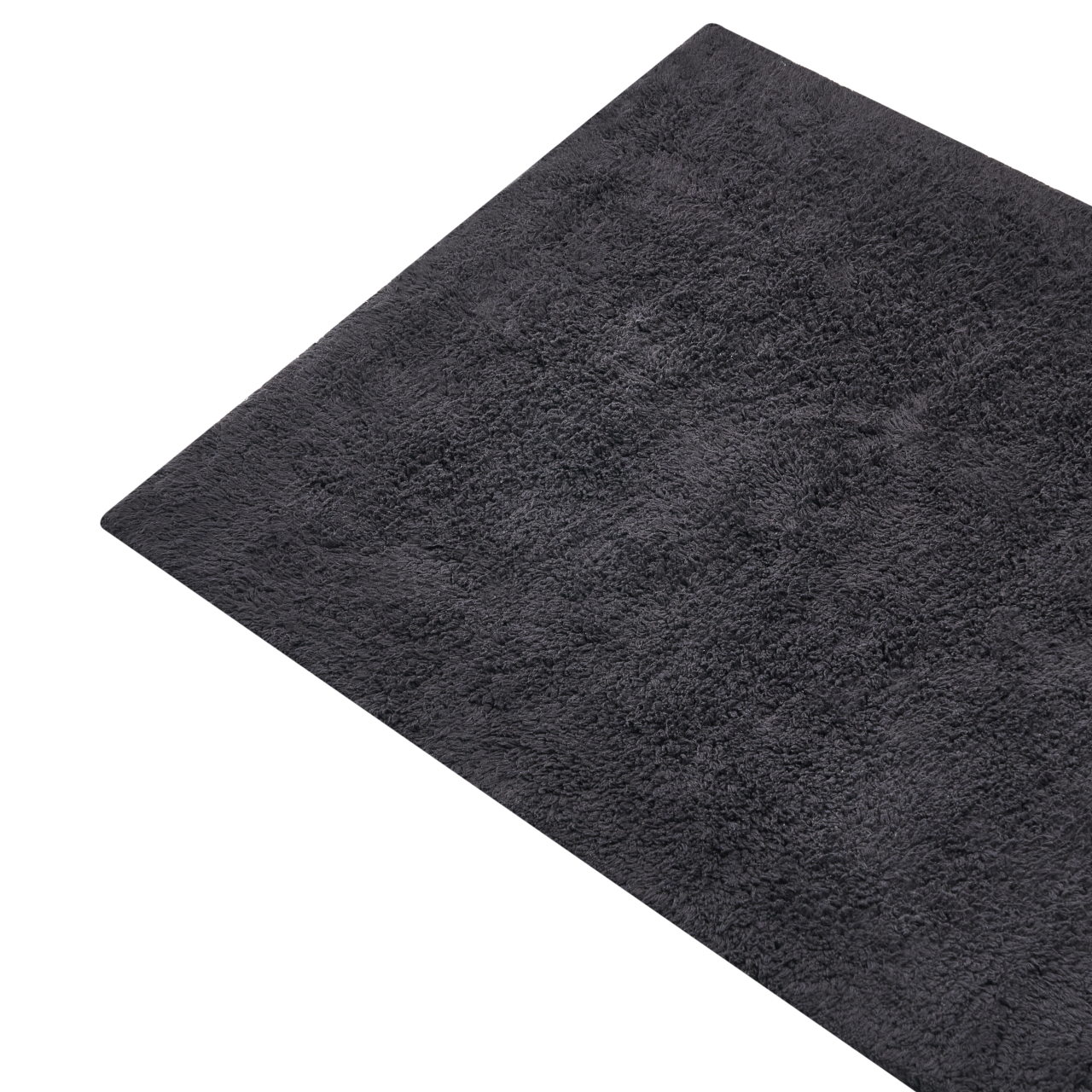 Goela Bath Mat Black 60 x 90 cm Cotton [4]