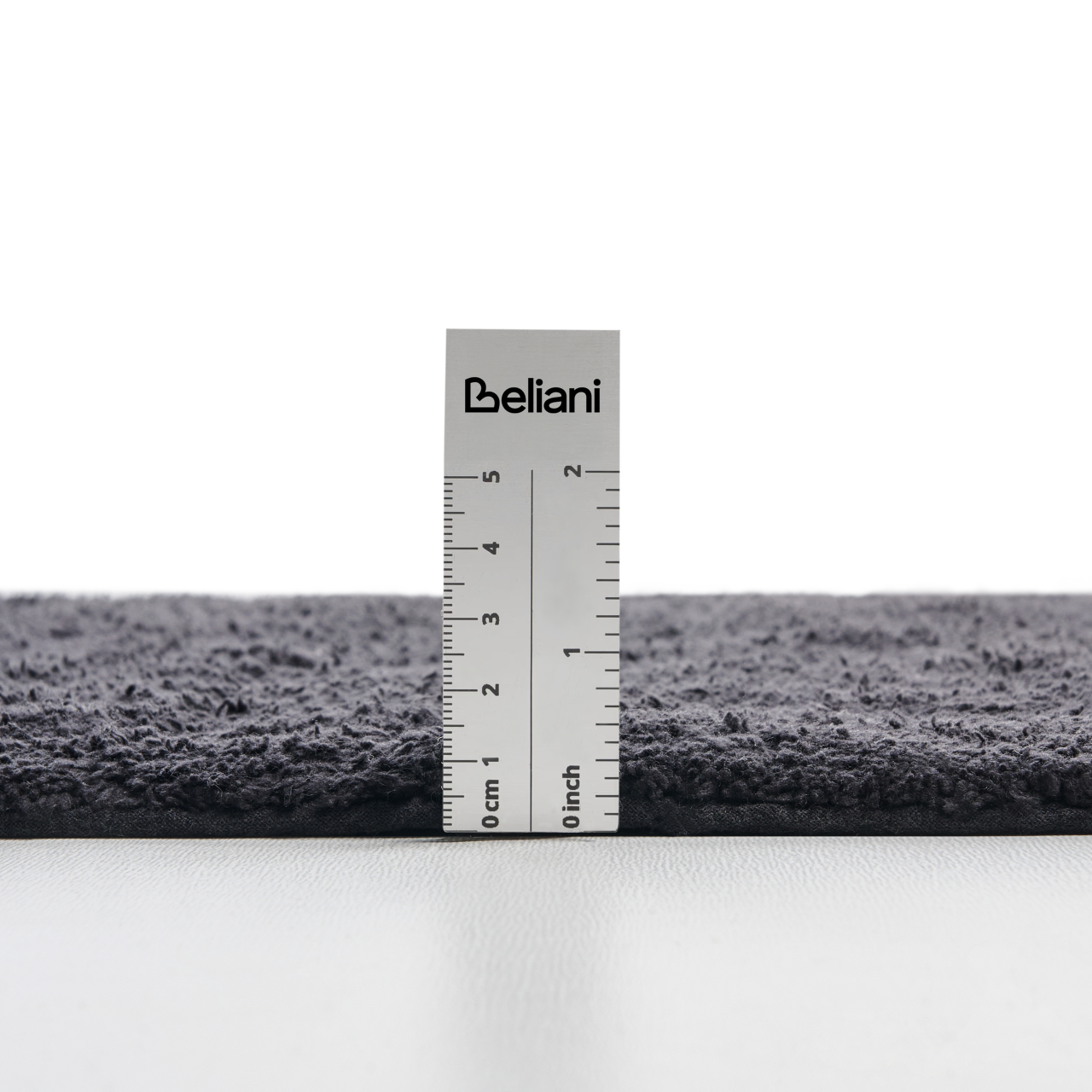 Goela Bath Mat Black 60 x 90 cm Cotton [7]