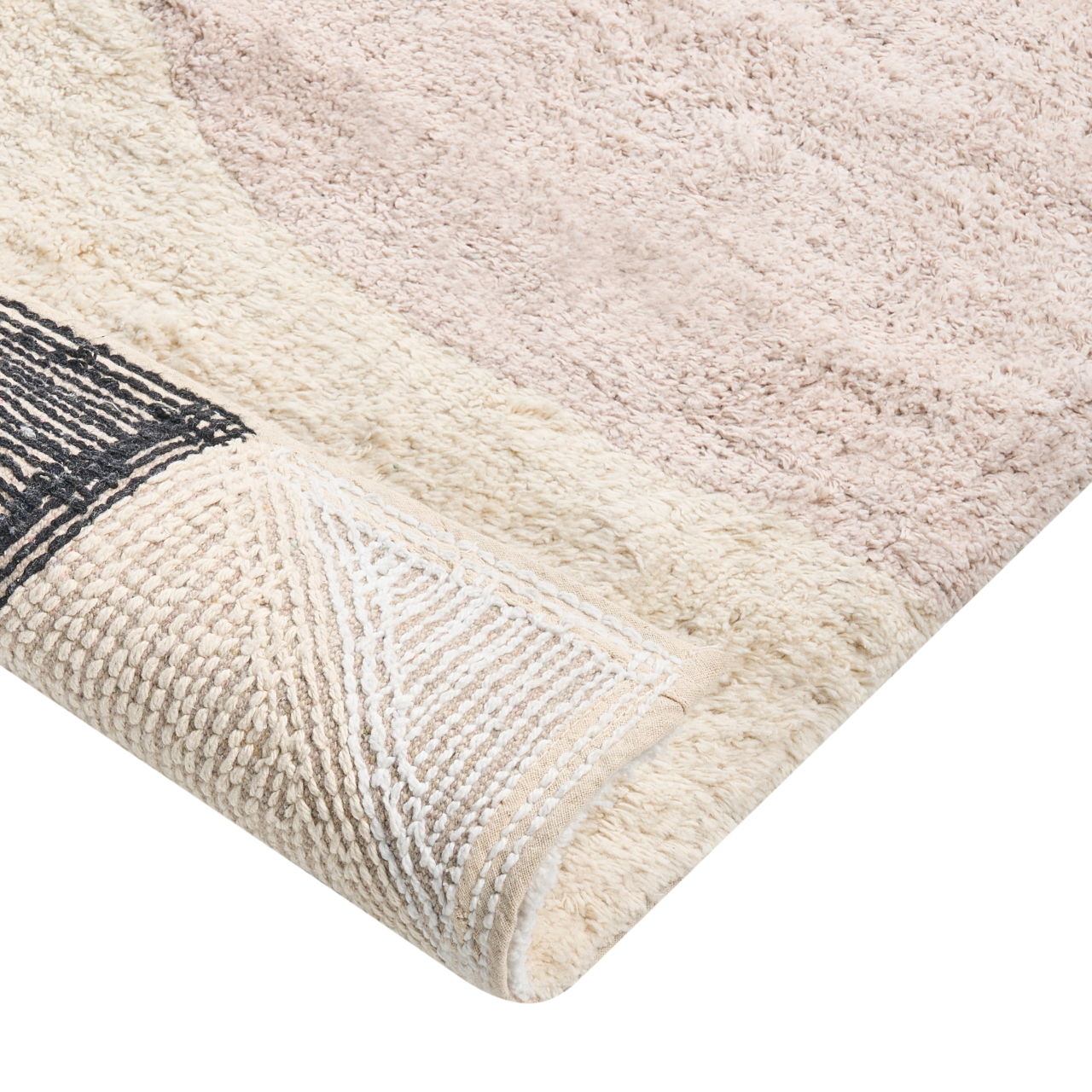 SANOLI Bath Mat Beige 60 x 90 cm Cotton [5]