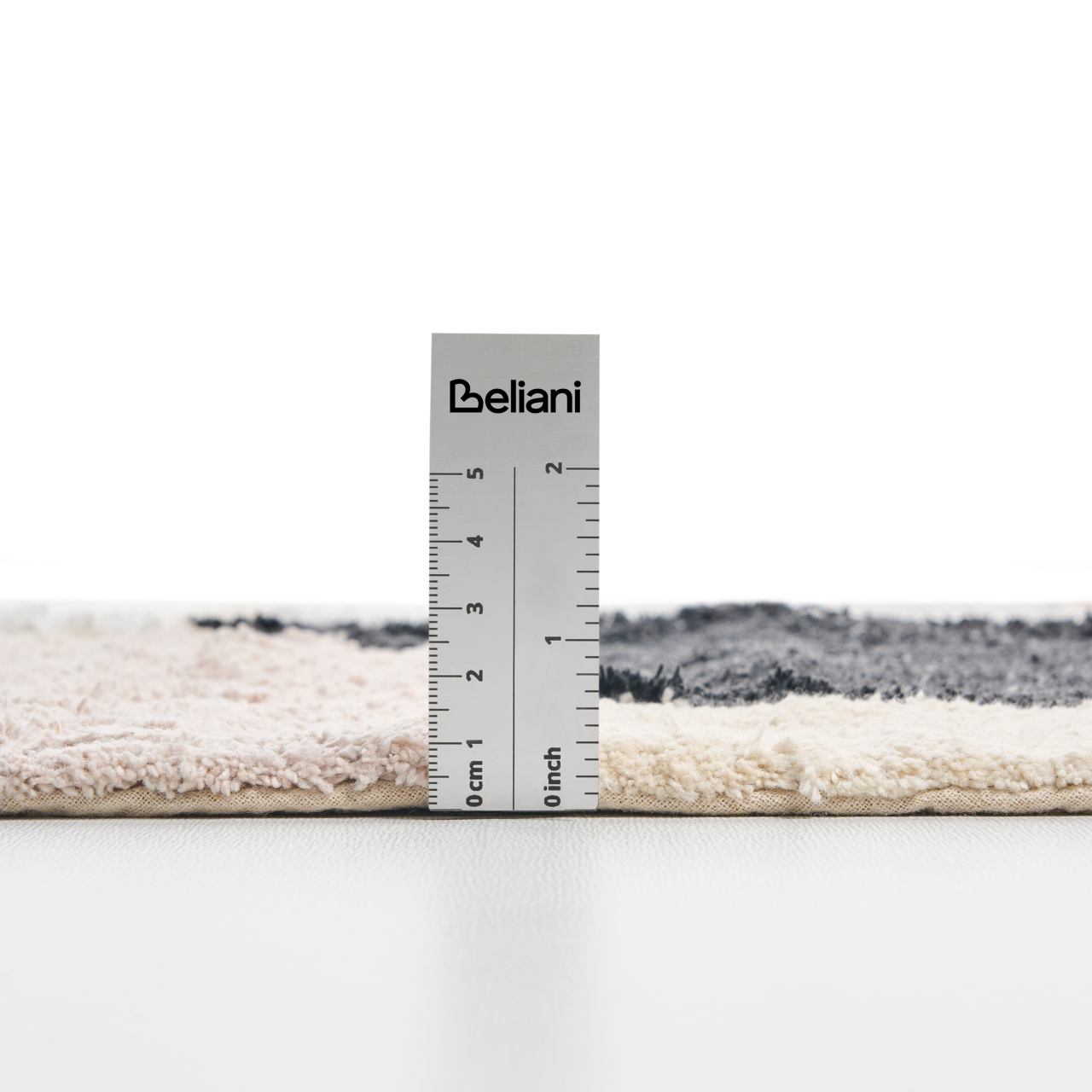 SANOLI Bath Mat Beige 60 x 90 cm Cotton [7]