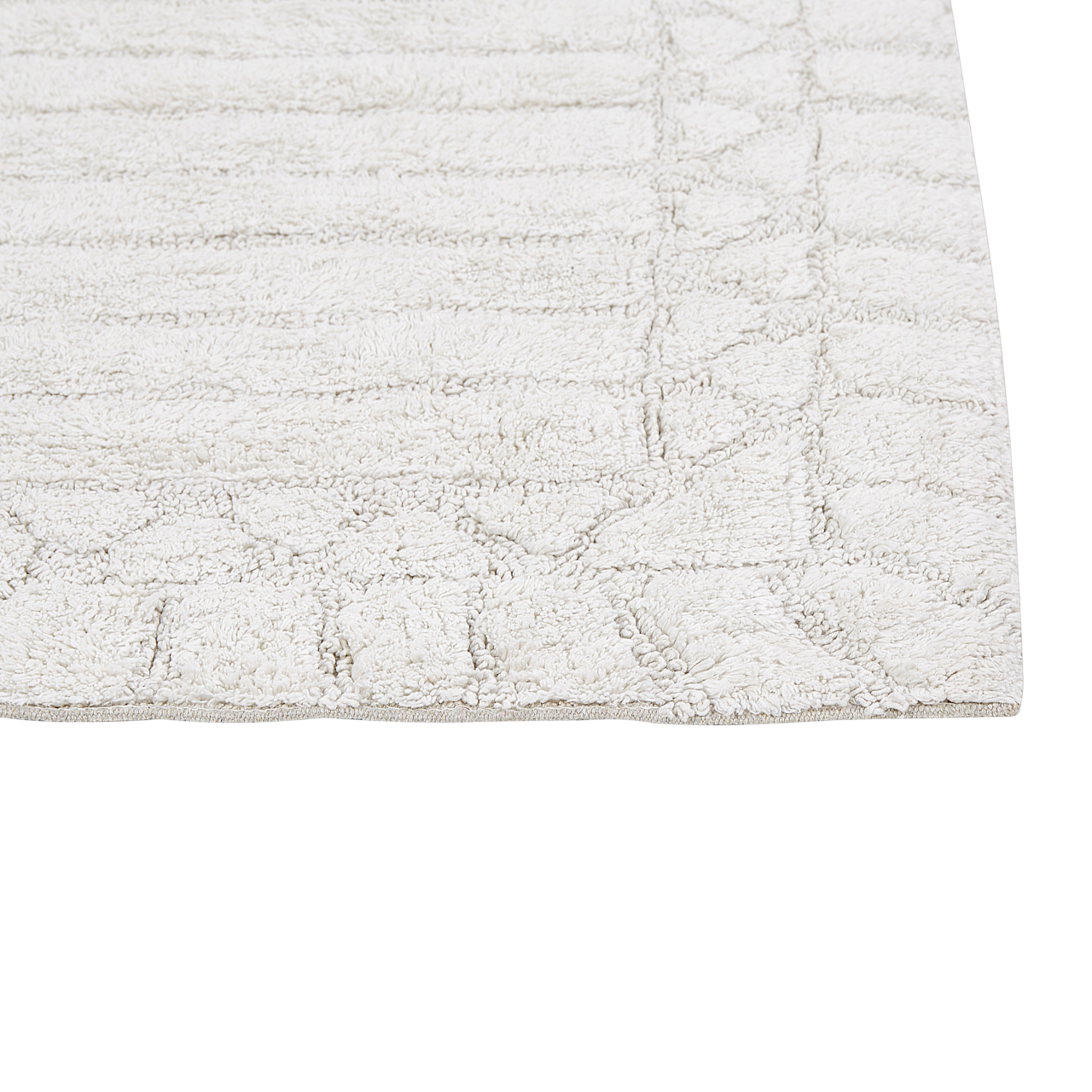 Bath mat TEKKE Light beige 60 x 90 cm Cotton [6]