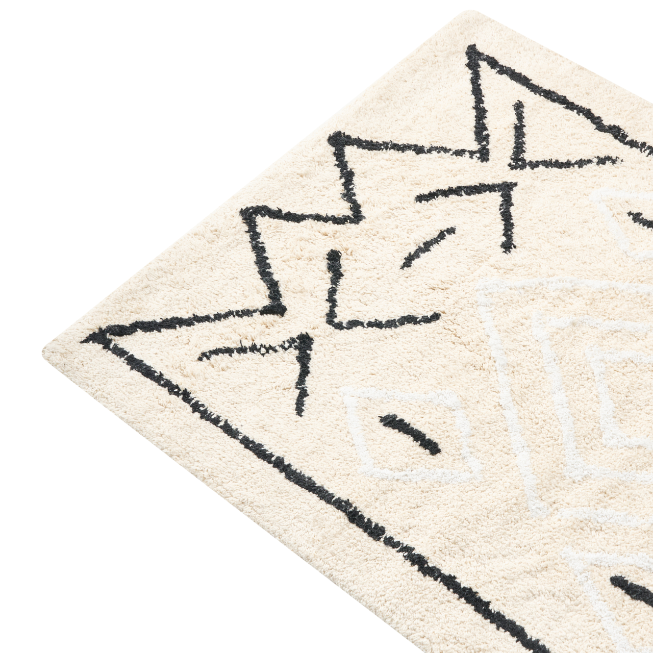 Covoraș de baie UNTLA Bej deschis 60 x 90 cm Bumbac [4]