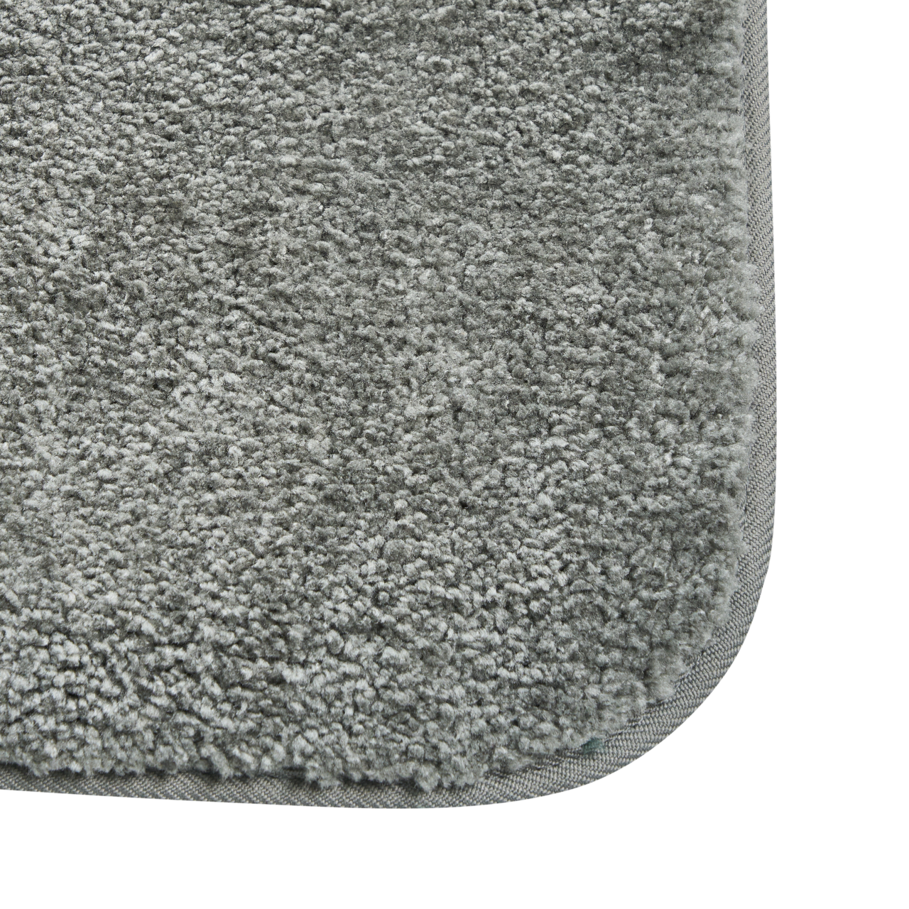 URLANA Bath Mat Grey 60 x 90 cm Microfiber [6]