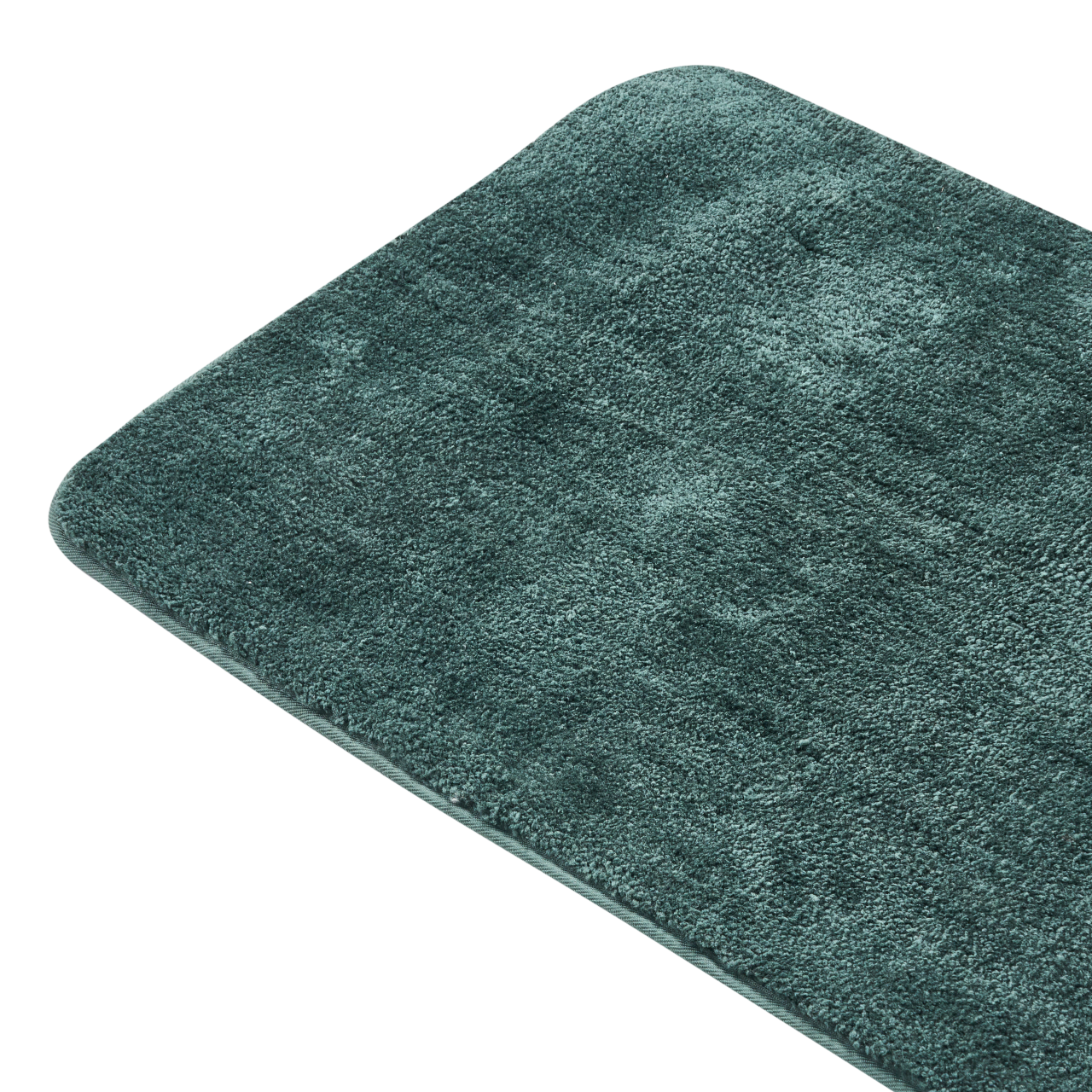 URLANA Bath Mat Dark Green 60 x 90 cm Microfiber [4]