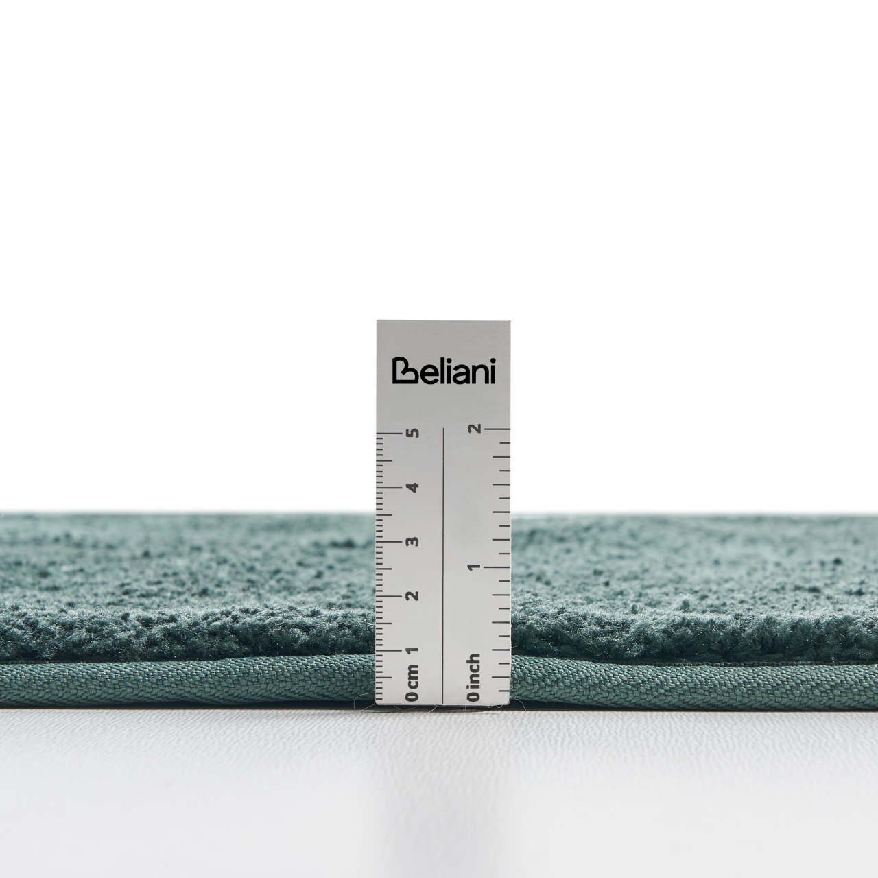 URLANA Bath Mat Dark Green 60 x 90 cm Microfiber [7]