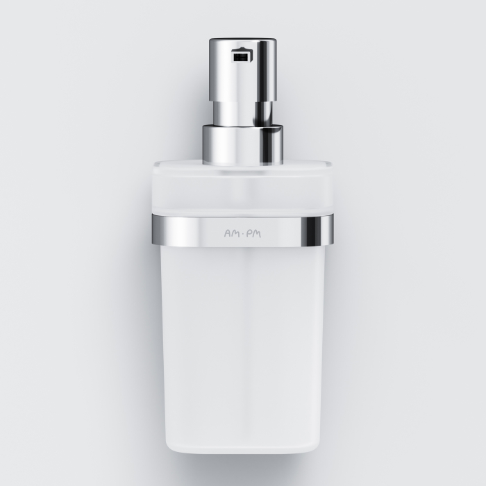 Dozator sapun lichid AM.PM Func A8F36900, sticla + metal, montaj suspendat, 200 ml [3]