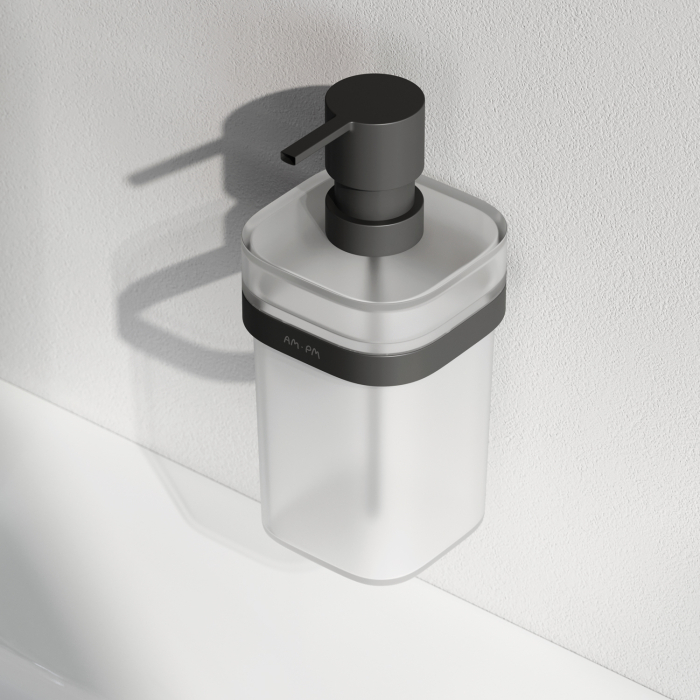 Dozator sapun lichid AM.PM Func A8F36922, sticla + metal, montaj suspendat, 200 ml [6]