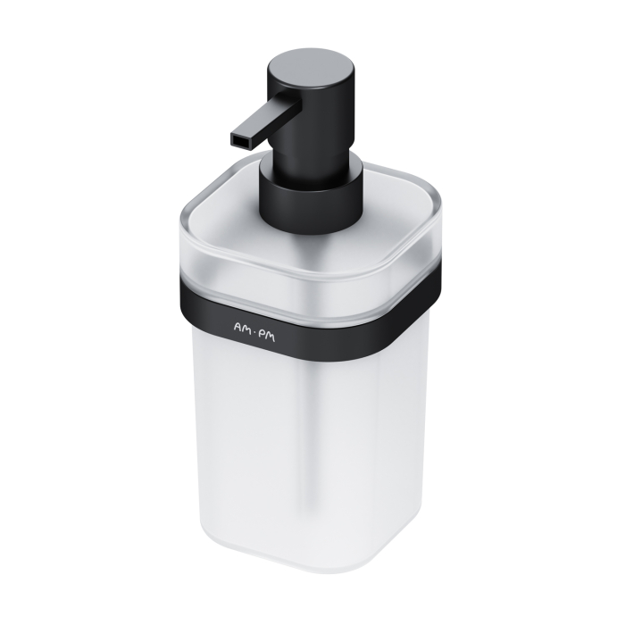 Dozator sapun lichid AM.PM Func A8F36922, sticla + metal, montaj suspendat, 200 ml [8]