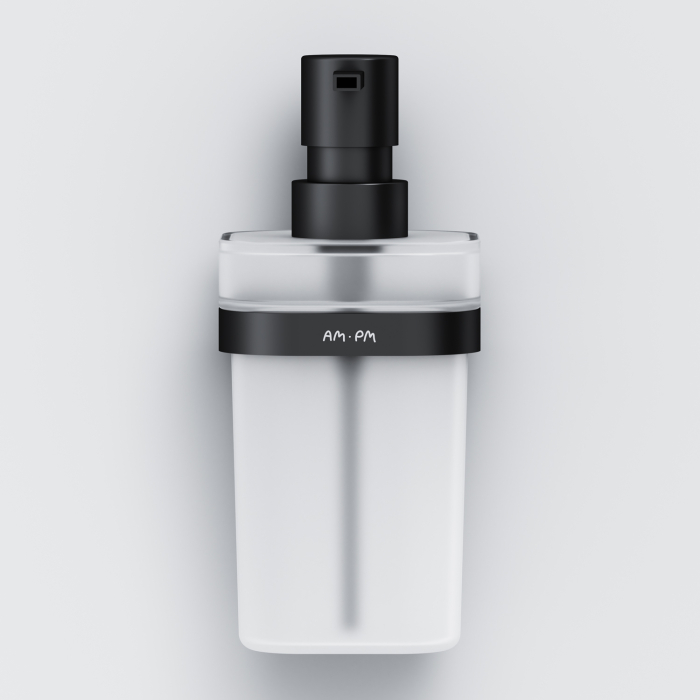 Dozator sapun lichid AM.PM Func A8F36922, sticla + metal, montaj suspendat, 200 ml [2]