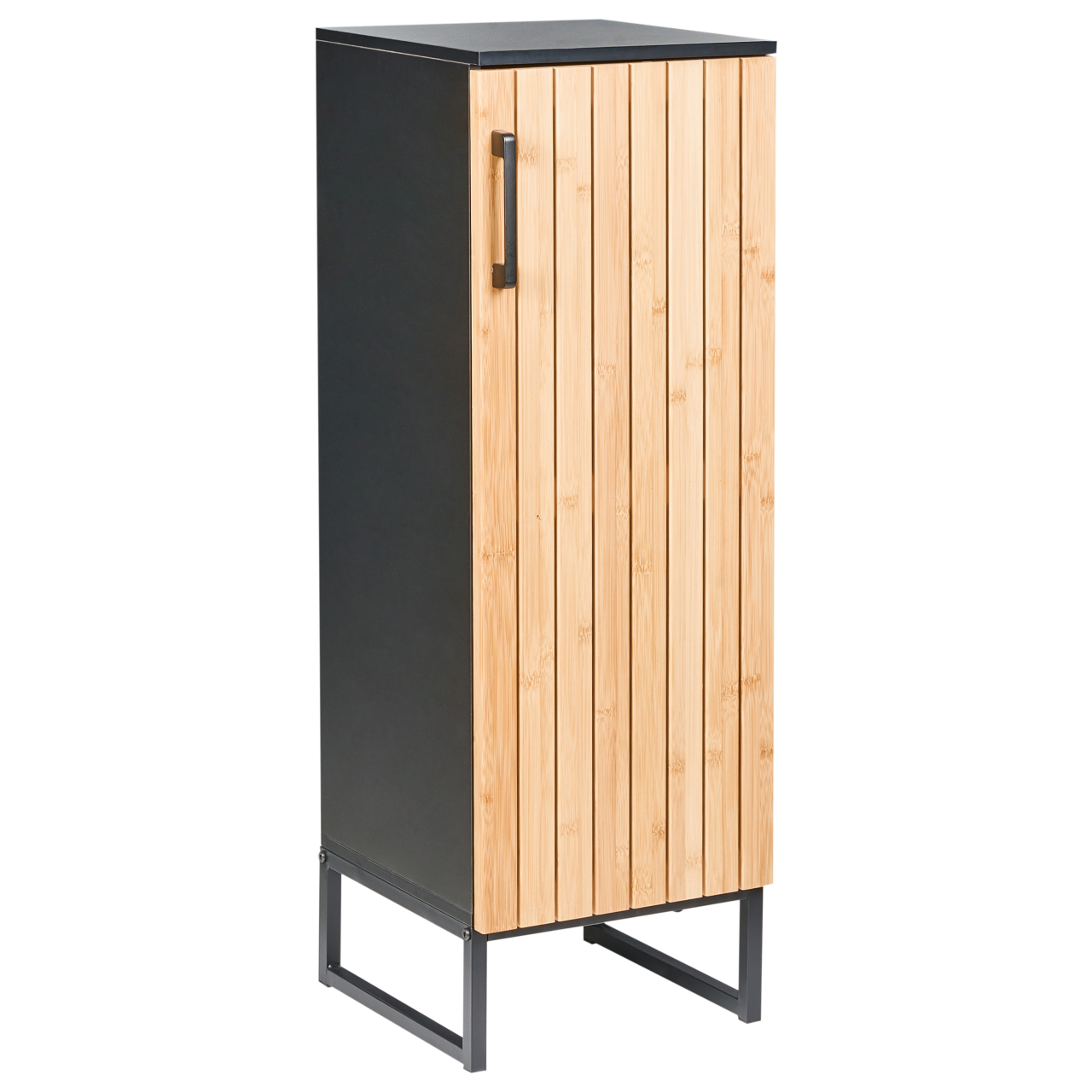 Bathroom cabinet MISCANTI Bamboo wood 30 cm Light brown [2]