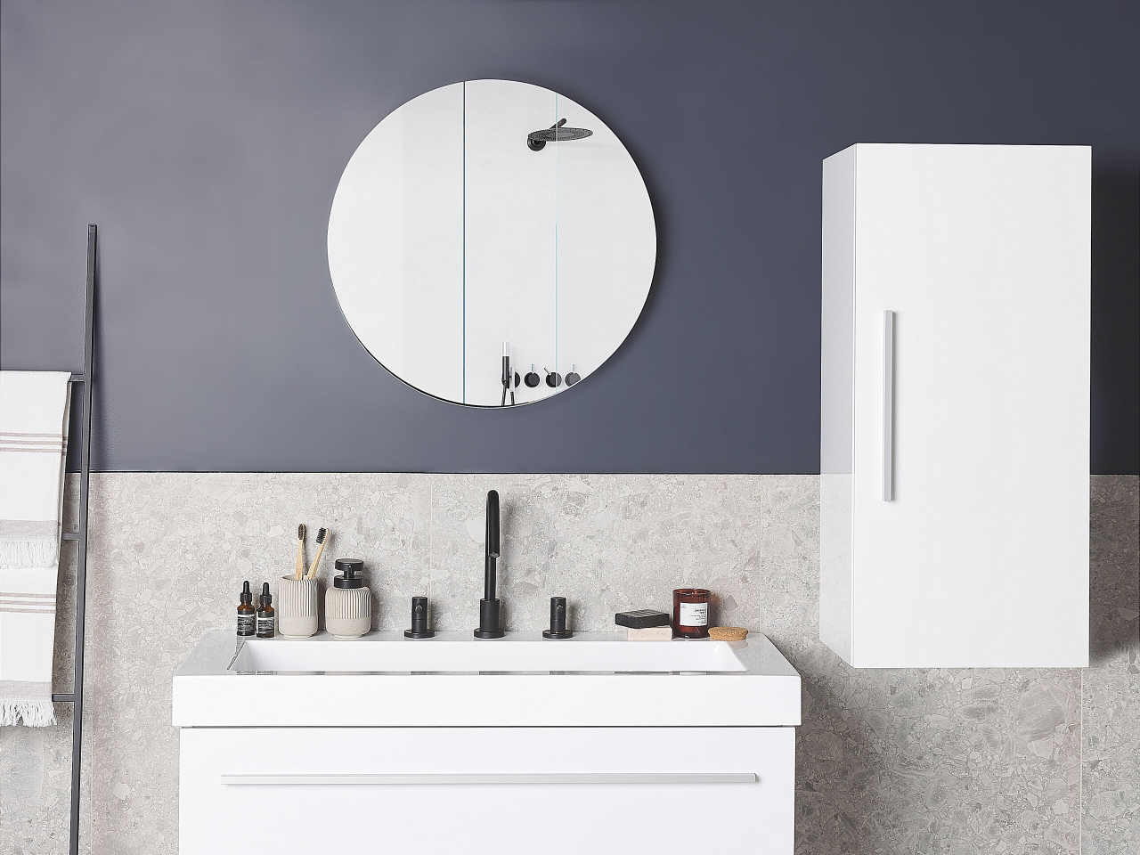 Bathroom Cabinet BILBAO 40 cm White [1]