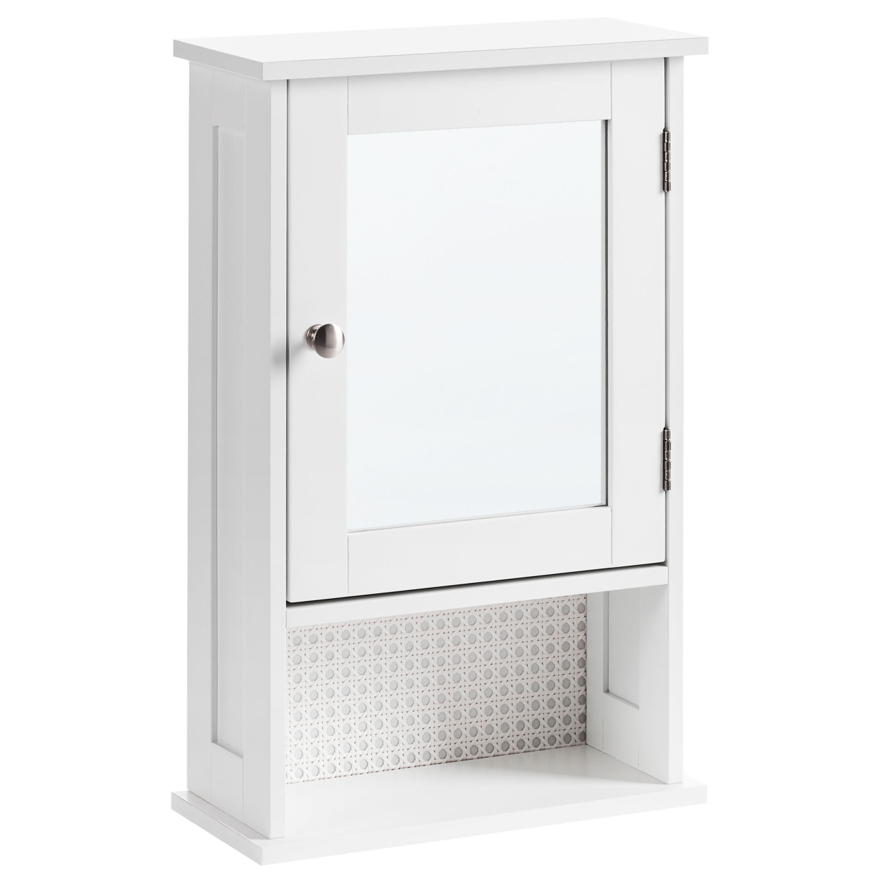 Suspended bathroom cabinet with mirror HUILA 34 cm 53 cm White [2]