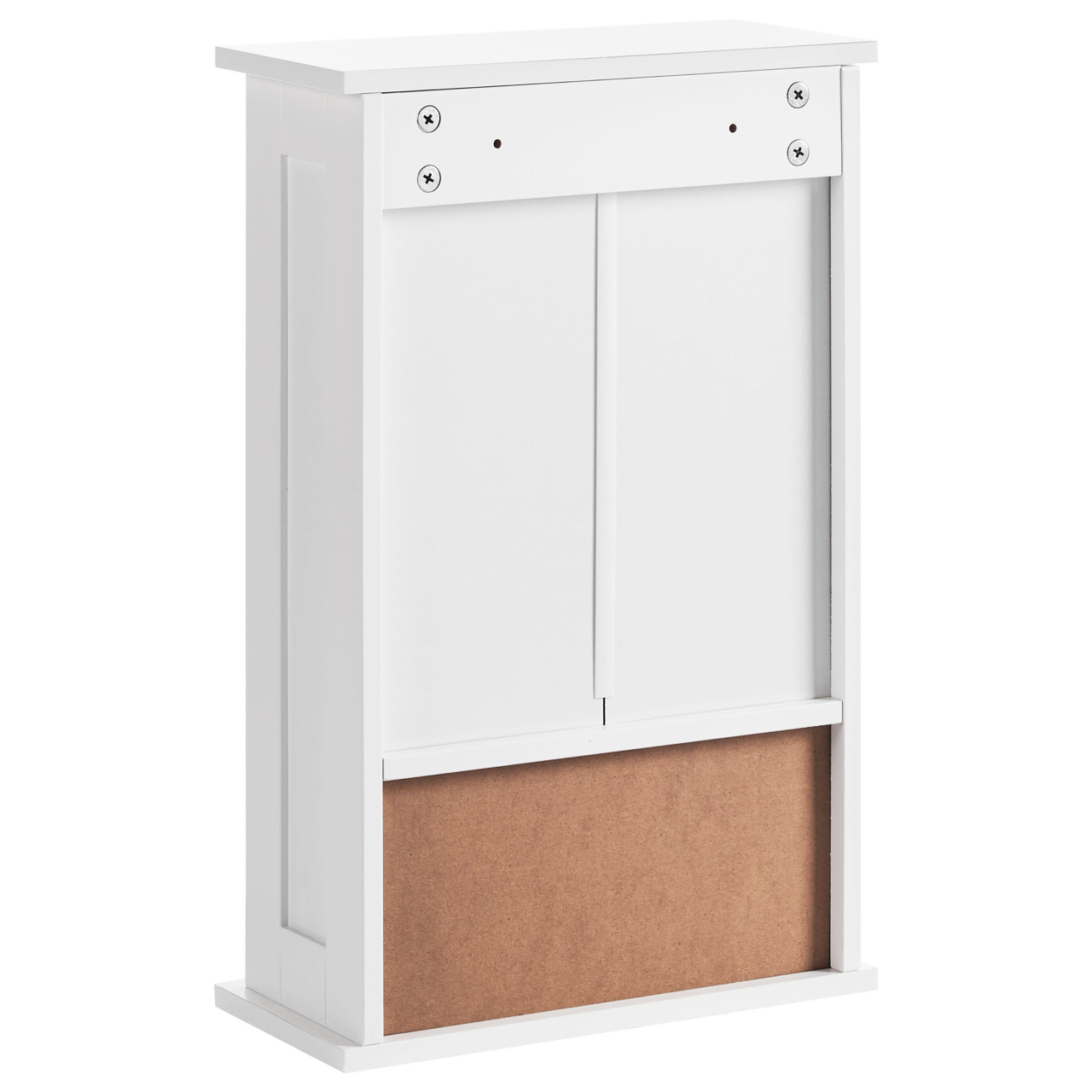 Dulap de baie suspendat cu oglindă HUILA 34 cm 53 cm Alb [6]