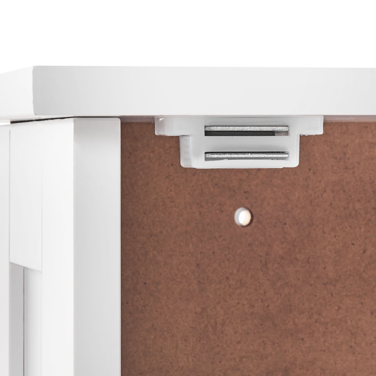 Suspended bathroom cabinet with mirror HUILA 34 cm 53 cm White [7]