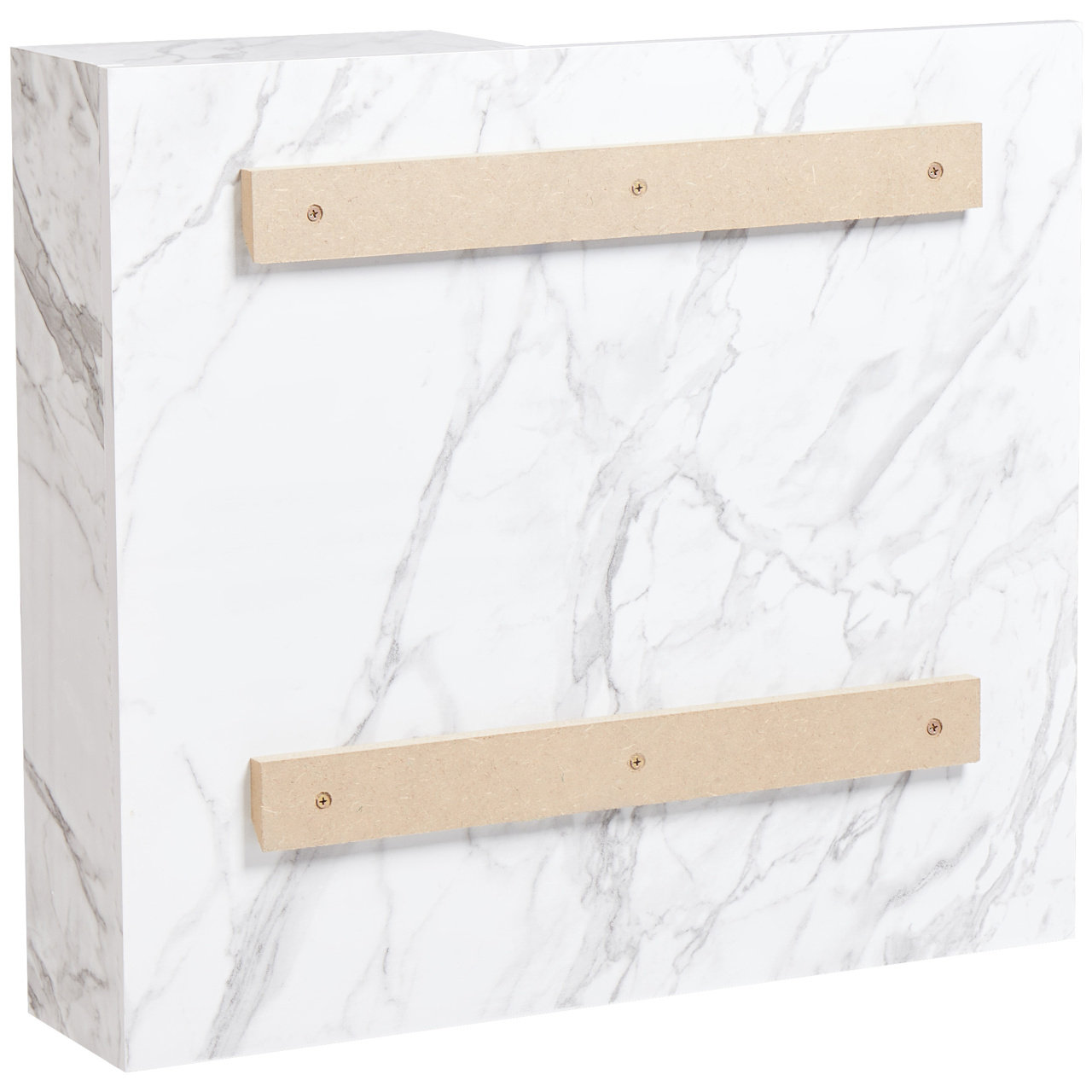 JOINVILLE wall-mounted bathroom cabinet with mirror 60 cm 54 cm Marble white [5]