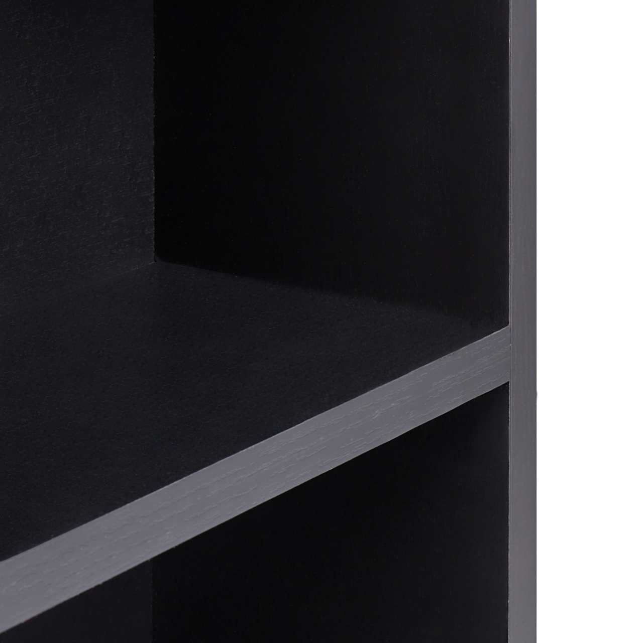 Wall-mounted Bathroom Cabinet with Mirror JOINVILLE 60 cm Black [8]