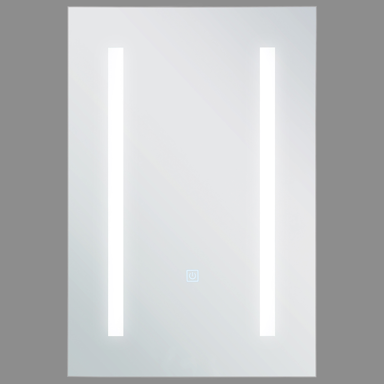 Dulap de baie suspendat cu oglindă LED CAMERON 40 cm 60 cm Alb [4]