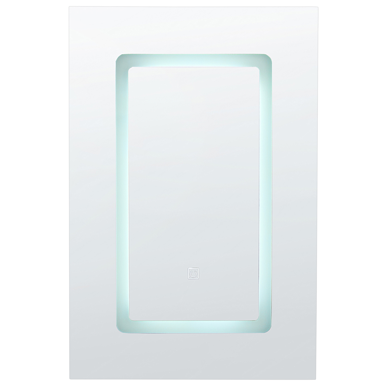 Dulap de baie suspendat cu oglindă LED CONDOR 40 cm 60 cm Negru [5]