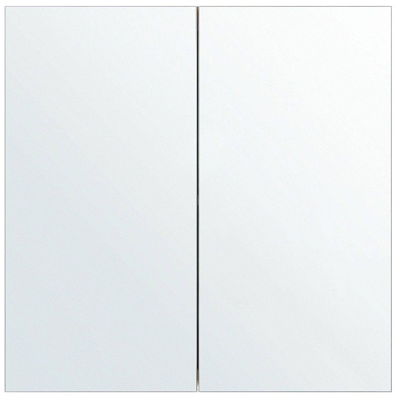 Dulap de baie suspendat cu oglindă NAVARRA 60 cm 60 cm Alb [5]