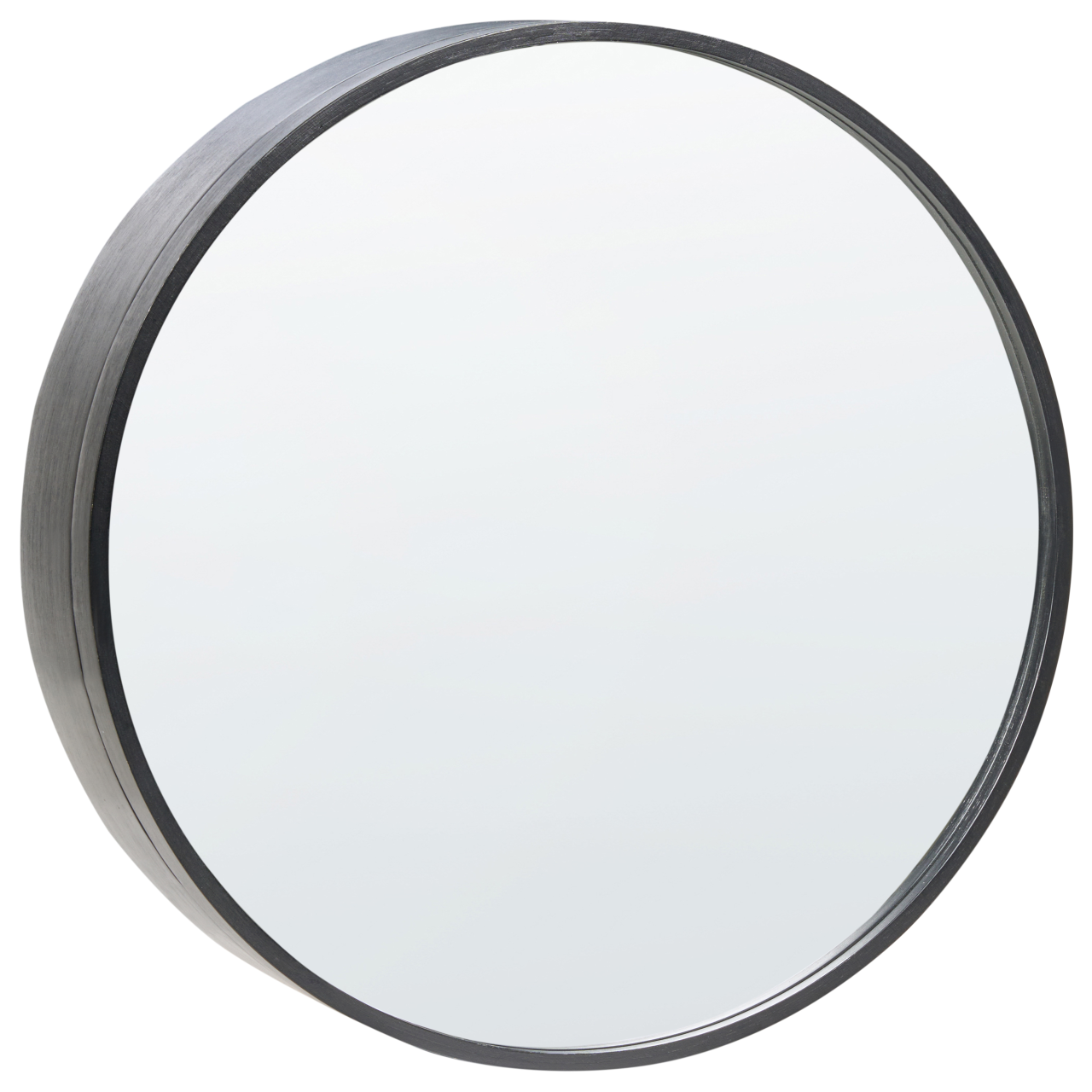 Suspended bathroom cabinet with mirror UCAYALI 50 cm 50 cm Black [5]