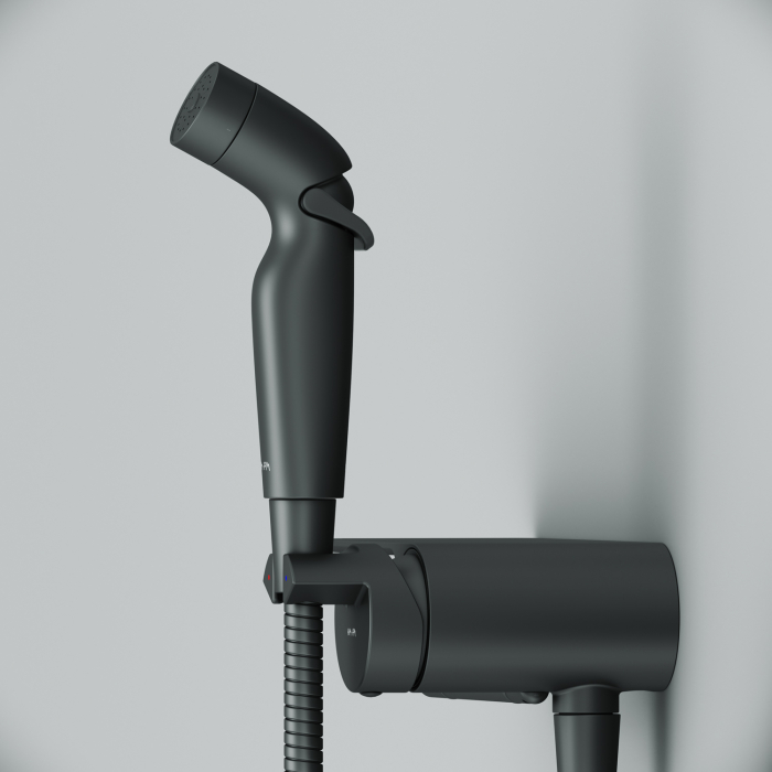 Func Hygienic set, matt black [6]