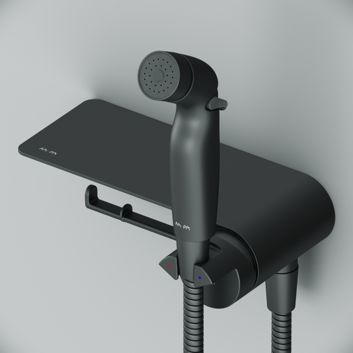 Func Hygienic set, matt black [8]