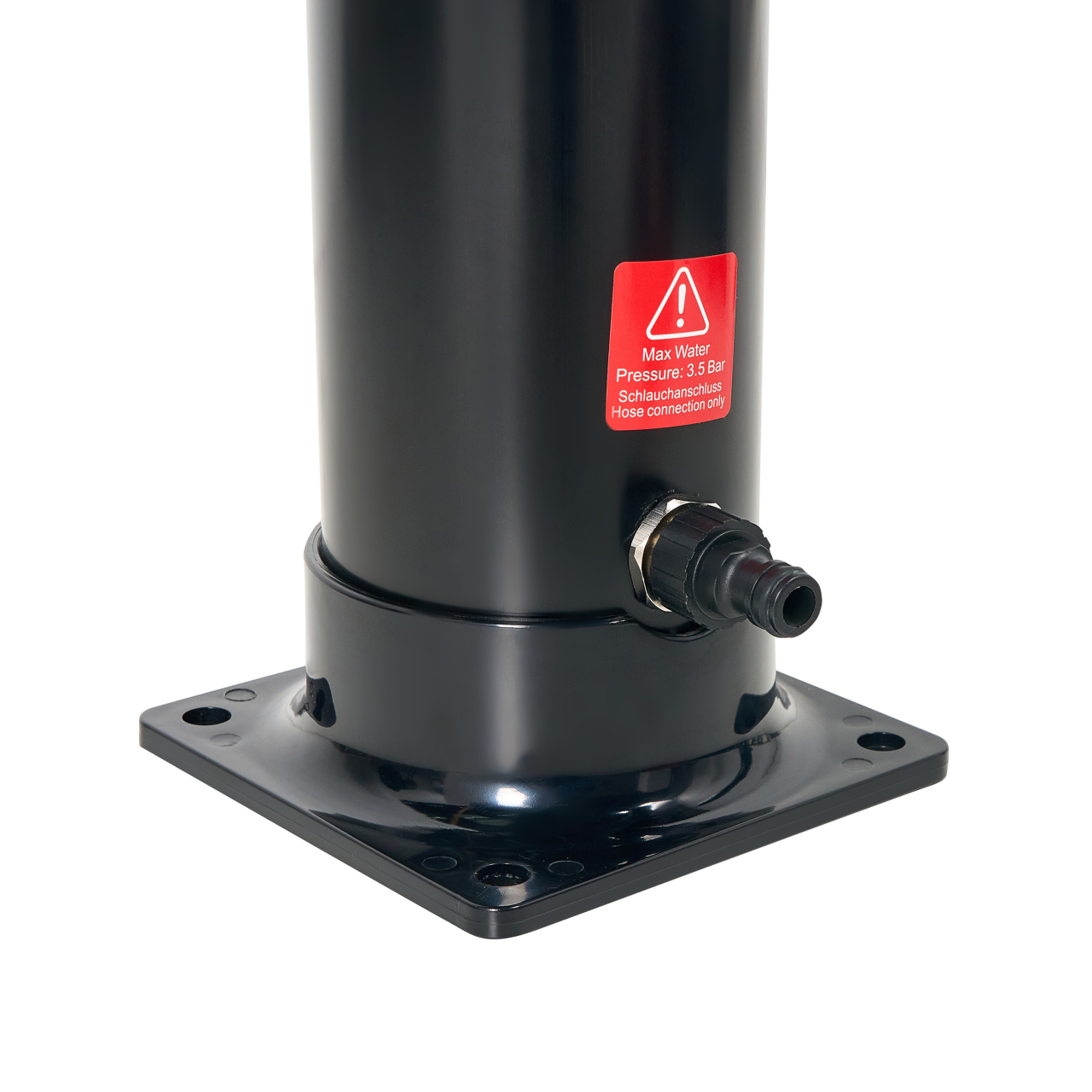 Duș solar portabil de grădină ELQUI Argintiu [8]