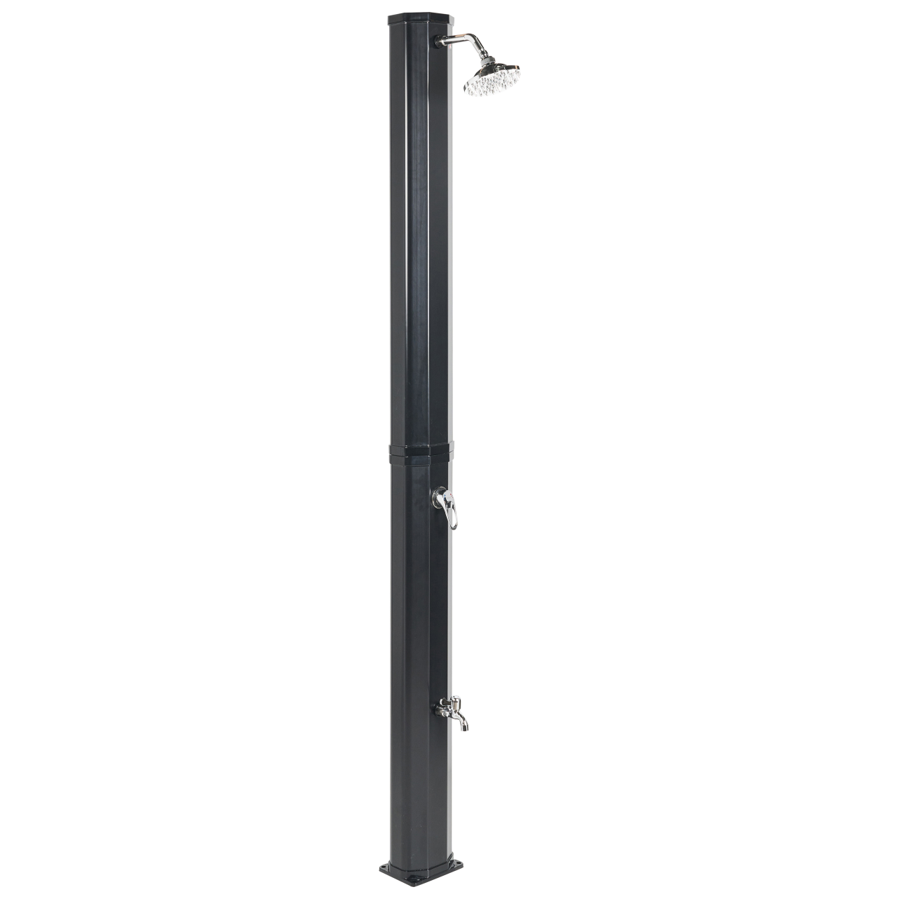 TOPOCALMA portable solar garden shower Black [2]
