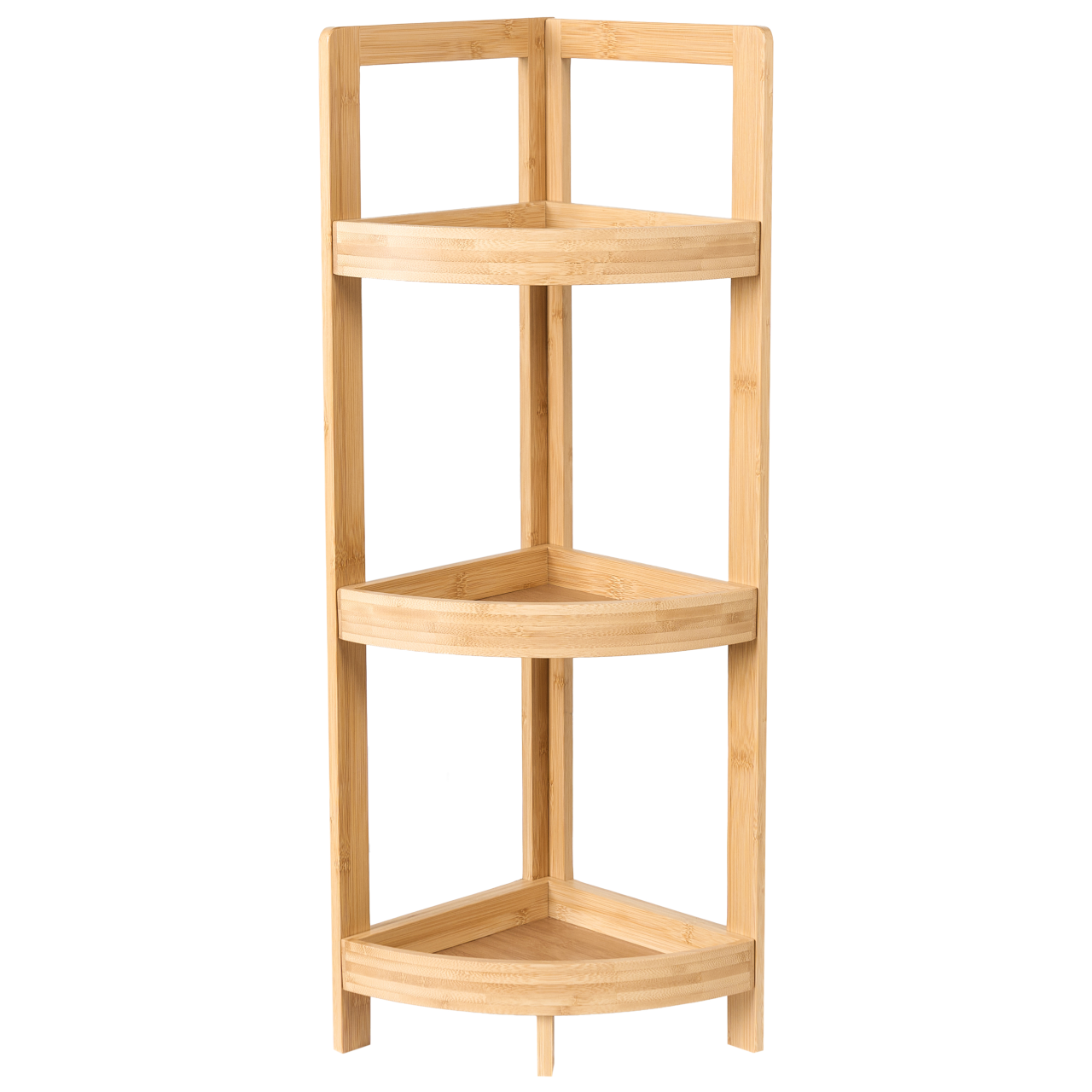 Corner shelf ILLAMPU Bamboo wood Light brown [2]