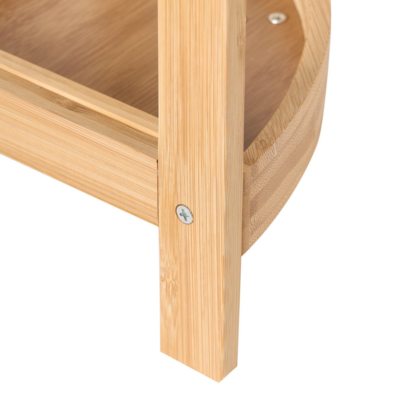 Corner shelf ILLAMPU Bamboo wood Light brown [6]