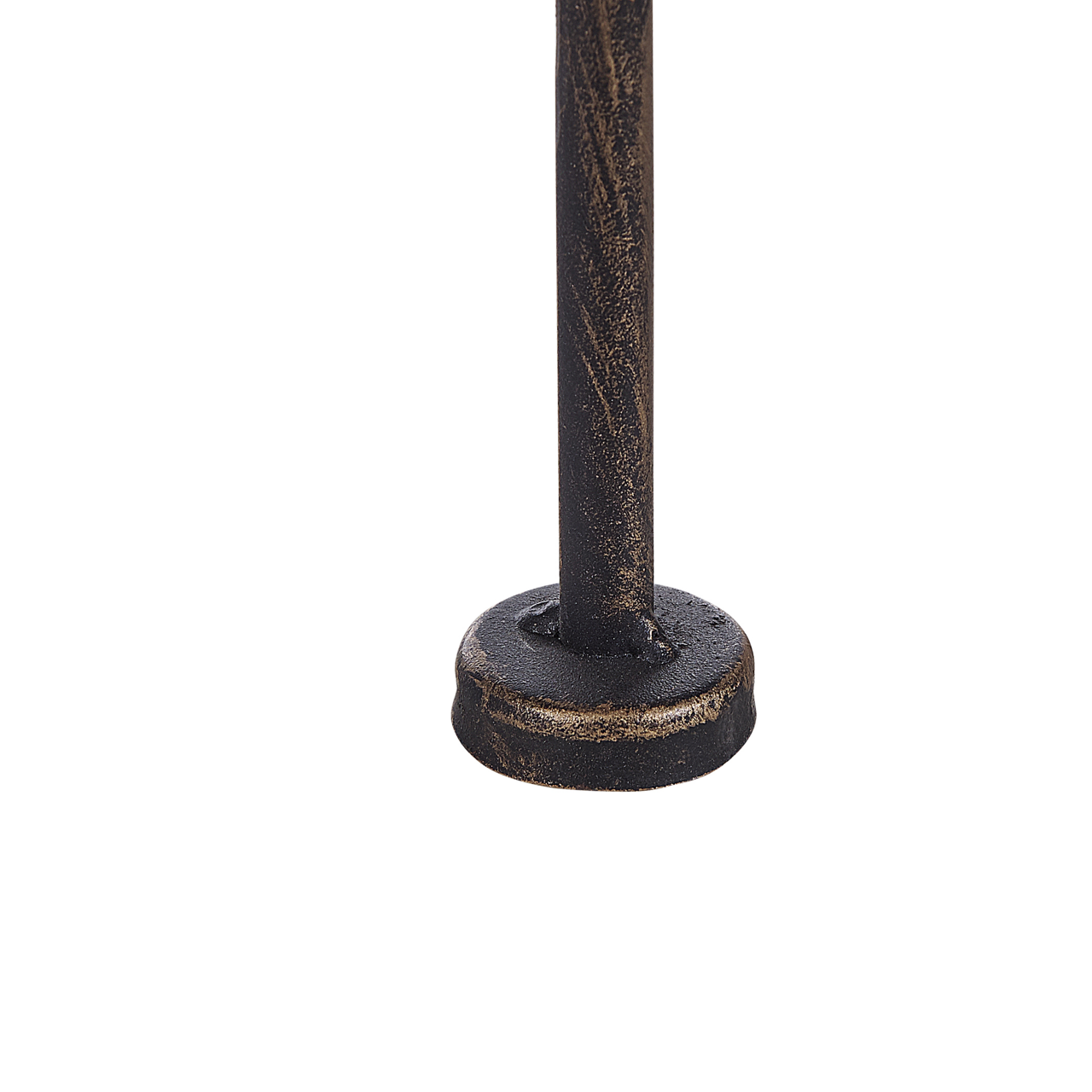 Etajeră de colț SIDERNO Metal 35 cm 35 cm Negru [8]