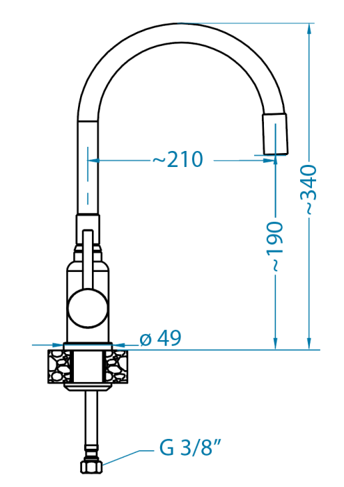 FLEXA WHITE - FLEXIBLE PIPE [2]