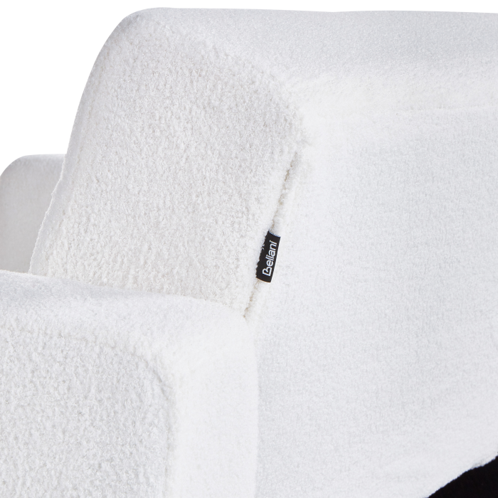 ABERDEEN Armchair Boucle Off-White [8]
