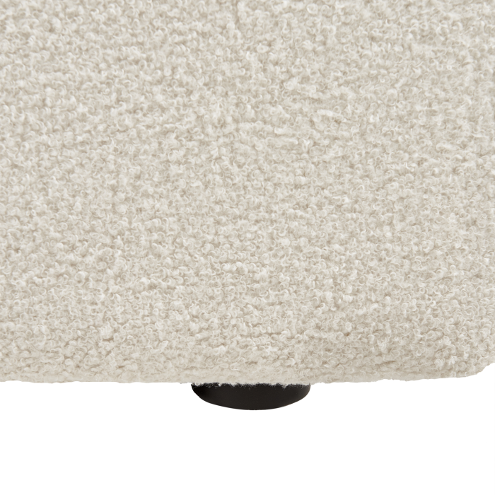 Fotoliu AGERUP Boucle Alb-murdar [10]