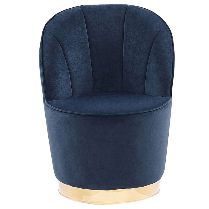 ALBY Armchair Velvet Dark Blue [4]