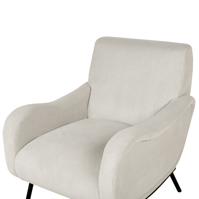 Fotoliu ALMIND Velur Gri deschis [7]