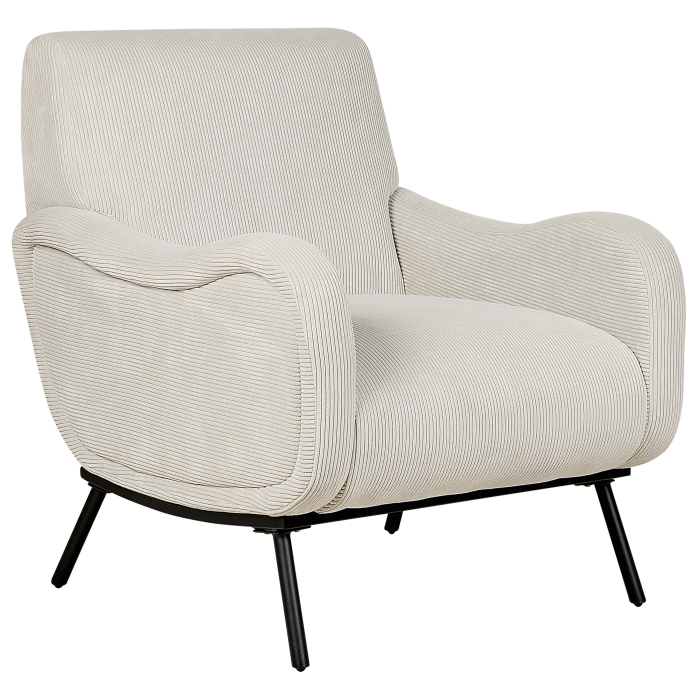 Fotoliu ALMIND Velur Gri deschis [4]