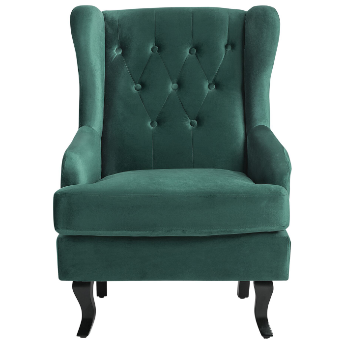 ALTA Armchair Velvet Dark Green [4]
