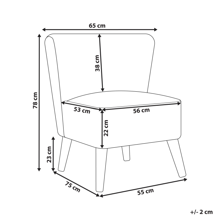 ALVEN Boucle armchair Off-white [3]