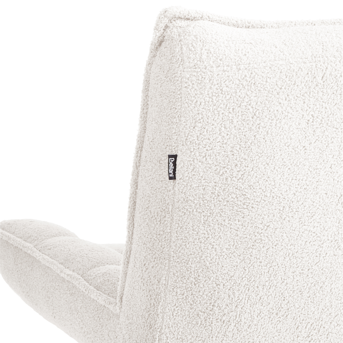 ALVESTA Boucle armchair White [8]