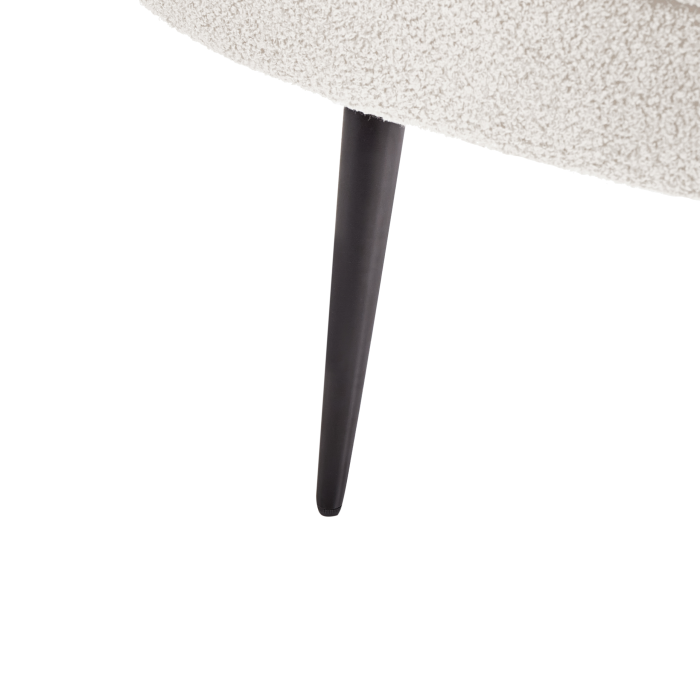 ALVESTA Boucle armchair White [10]