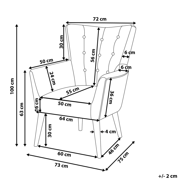 ANGEN Armchair Light Grey [3]