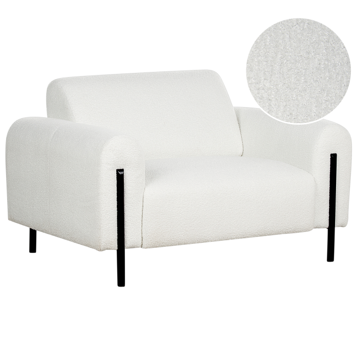ASKIM Boucle armchair White [2]