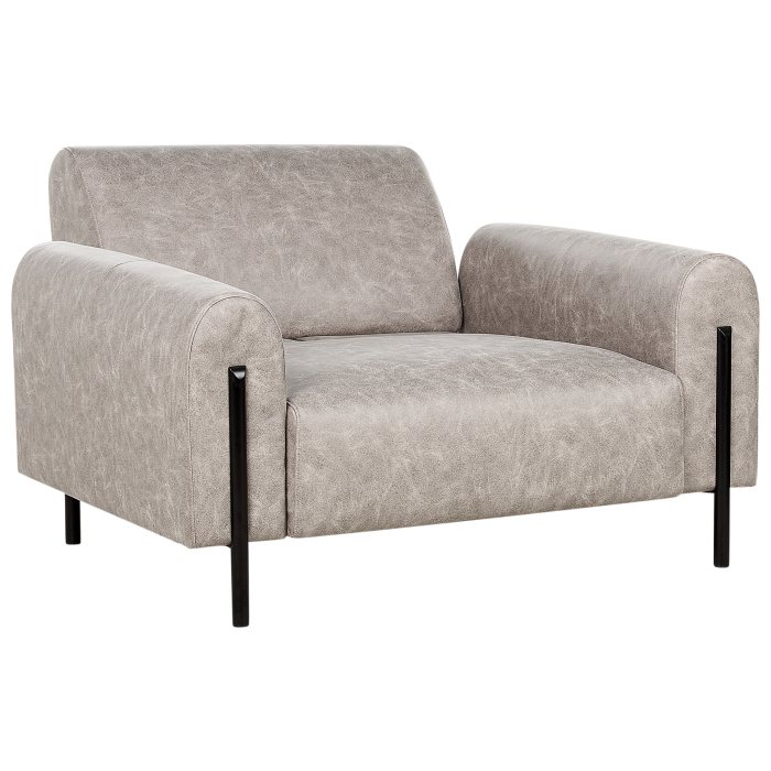 ASKIM Armchair Light Grey [4]