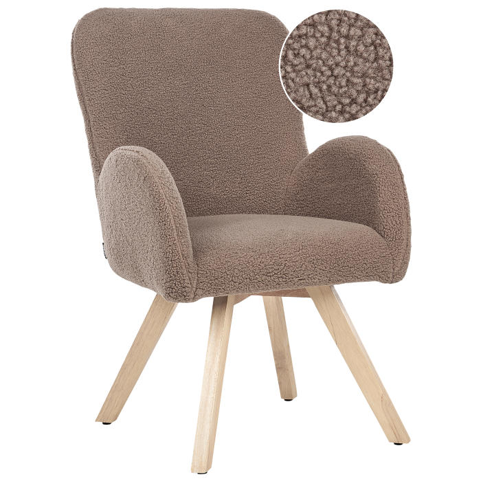 BJARN Armchair Boucle Brown [2]