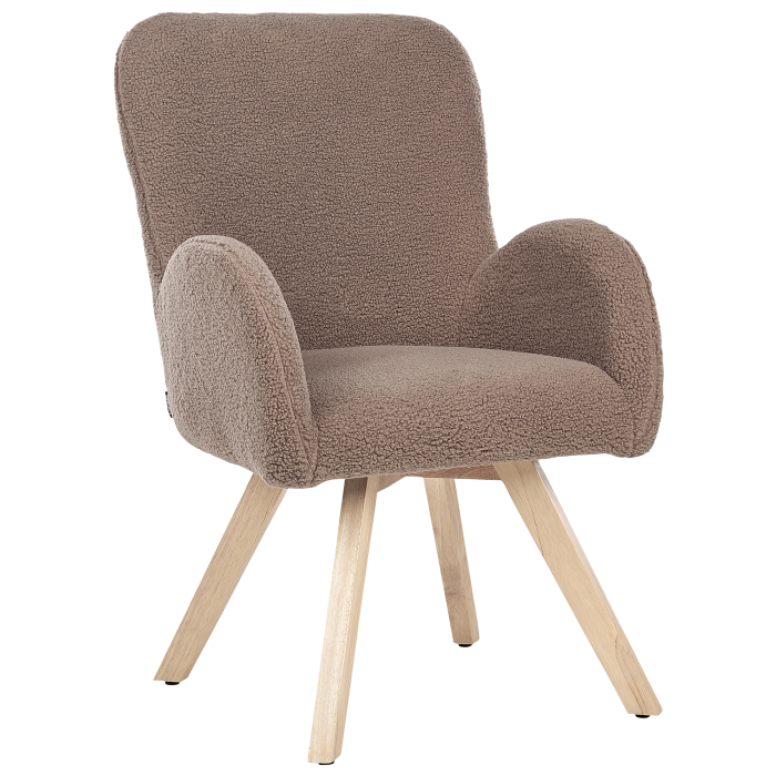 BJARN Armchair Boucle Brown [4]